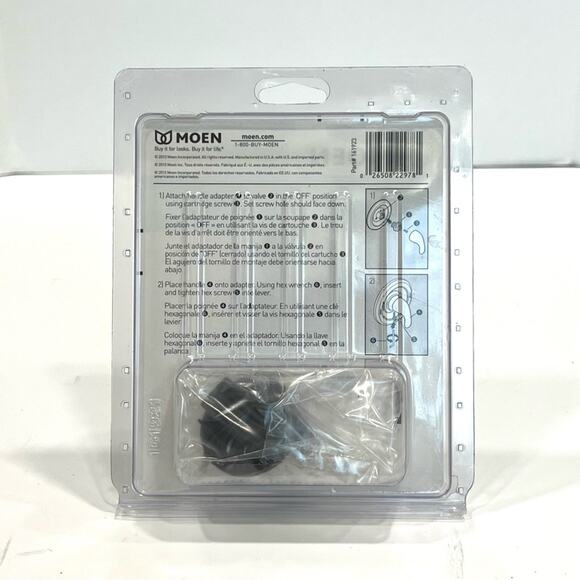 MOEN 179100 Posi-Temp Polished Chrome Handle Kit Tub & Shower Lever Handle - Picture 6 of 6